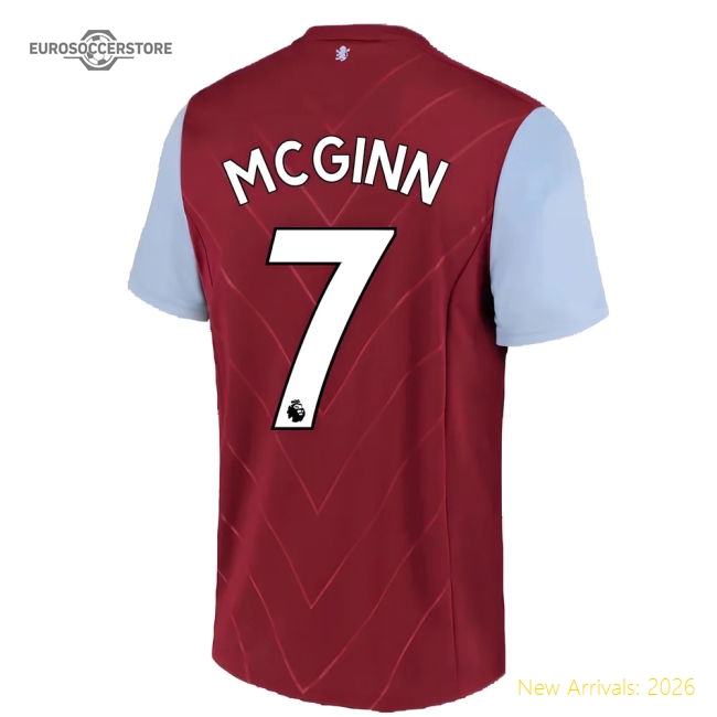 2022-2023 Aston Villa Home Shirt (McGINN 7)-Football Jersey Hub