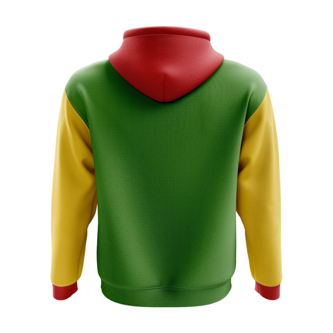 Zimbabwe Concept Country Football Hoody (Green)-Football Jersey Hub