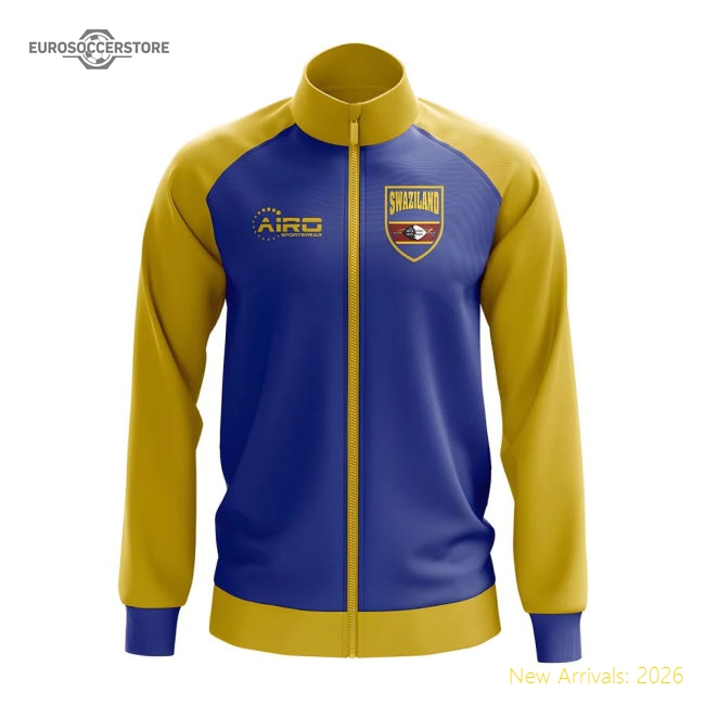 Swaziland Concept Football Track Jacket (Sky)-Football Jersey Hub