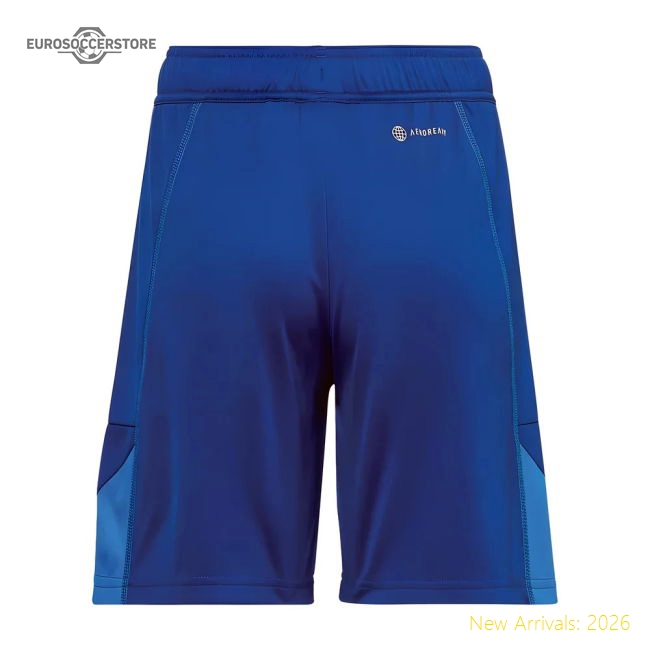 2022-2023 Germany Home Goalkeeper Shorts (Blue)-Football Jersey Hub