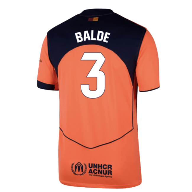 2025-2026 Barcelona Third Shirt (Balde 3)-Football Jersey Hub