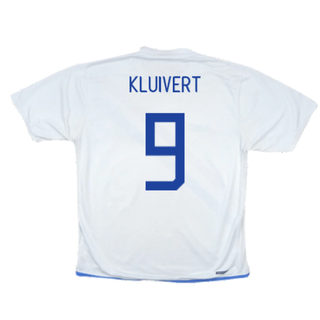 Holland 2006-08 Away Shirt ((Very Good) S) (Kluivert 9)-Football Jersey Hub