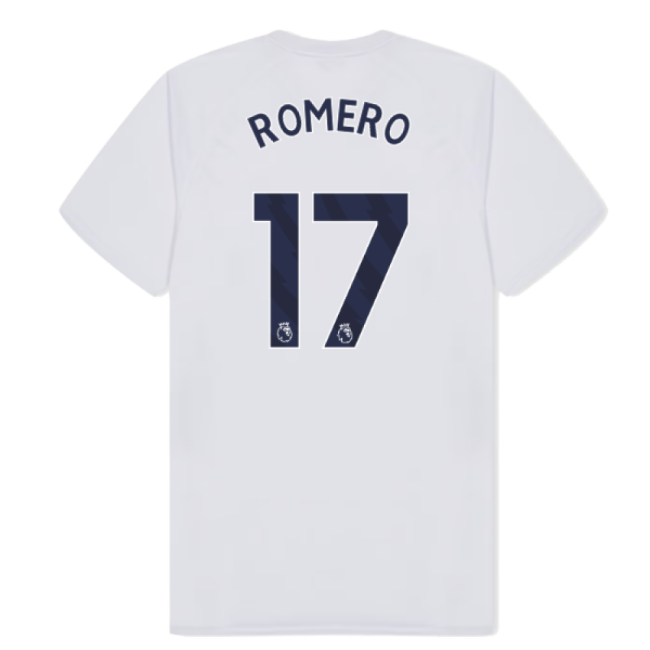 Tottenham Hotspur Poly T-shirt (White) (Romero 17)-Football Jersey Hub