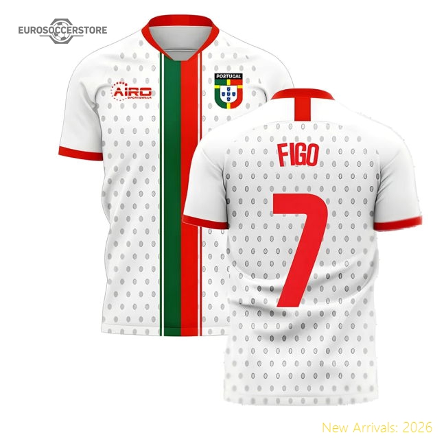 Portugal 2025-2026 Away Concept Football Kit (Libero) (FIGO 7)-Football Jersey Hub