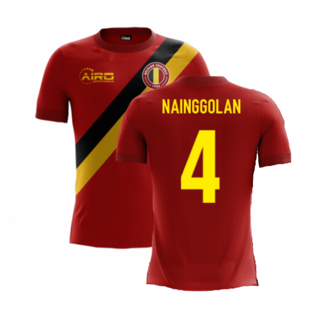2025-2026 Belgium Airo Concept Home Shirt (Nainggolan 4)-Football Jersey Hub
