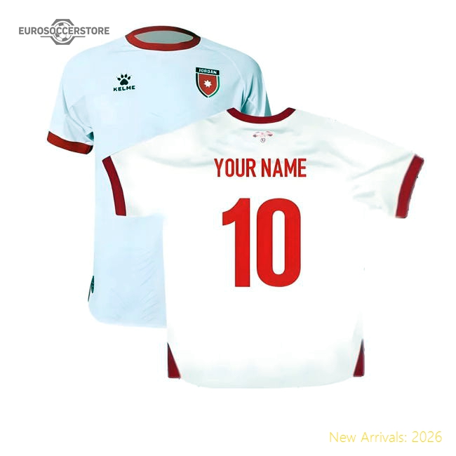 2024-2025 Jordan Home Shirt (Your Name)-Football Jersey Hub