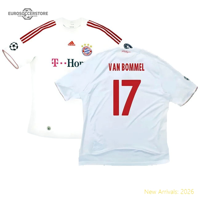 Bayern Munich 2008-09 Third Shirt ((Very Good) XXL) (Van Bommel 17)-Football Jersey Hub