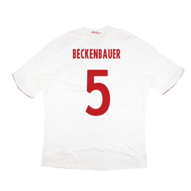Bayern Munich 2008-09 Third Shirt ((Very Good) XXL) (Beckenbauer 5)-Football Jersey Hub