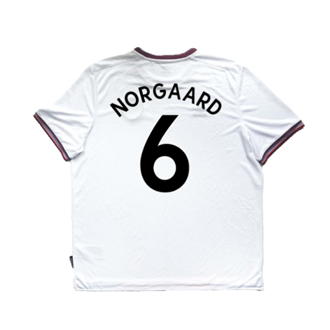 Brentford 2021-22 Third Shirt ((Excellent) 3XL) (NORGAARD 6)-Football Jersey Hub