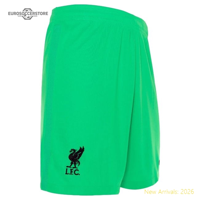 Liverpool 2021-2022 Goalkeeper Shorts (Green)-Football Jersey Hub