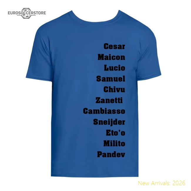 Milan Favourite XI Tee (Blue)-Football Jersey Hub