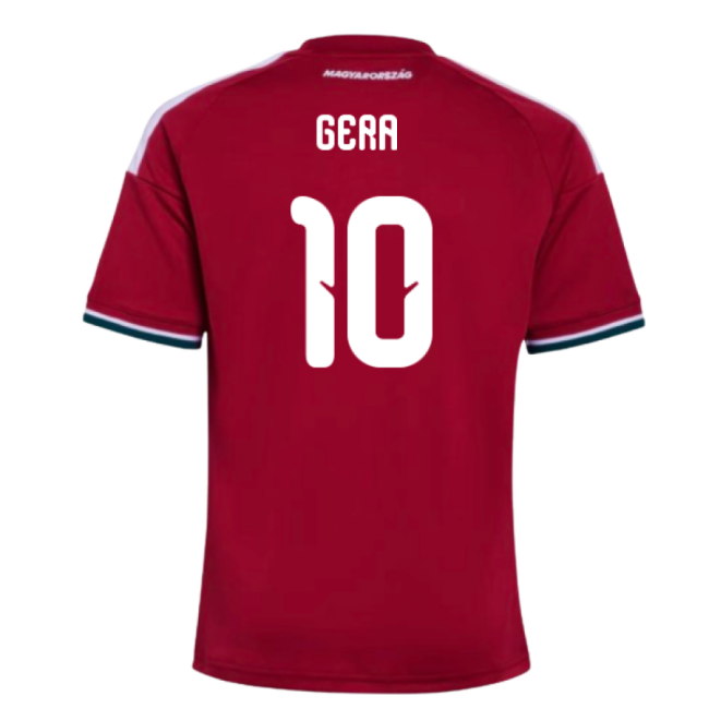 2026-2027 Hungary Home Shirt (Kids) (Gera 10)-Football Jersey Hub