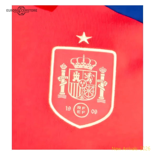 2024-2025 Spain Polo Shirt (Red)-Football Jersey Hub