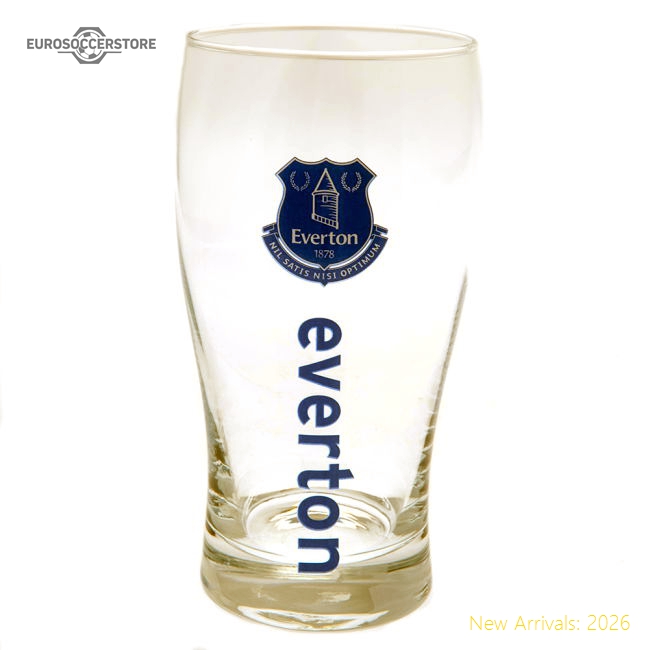 Everton FC Tulip Pint Glass-Football Jersey Hub