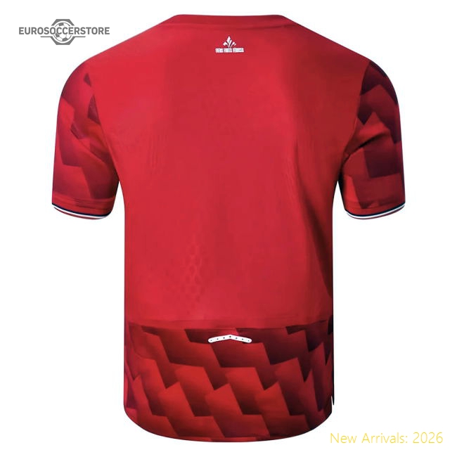 2025-2026 Lille Home Shirt-Football Jersey Hub