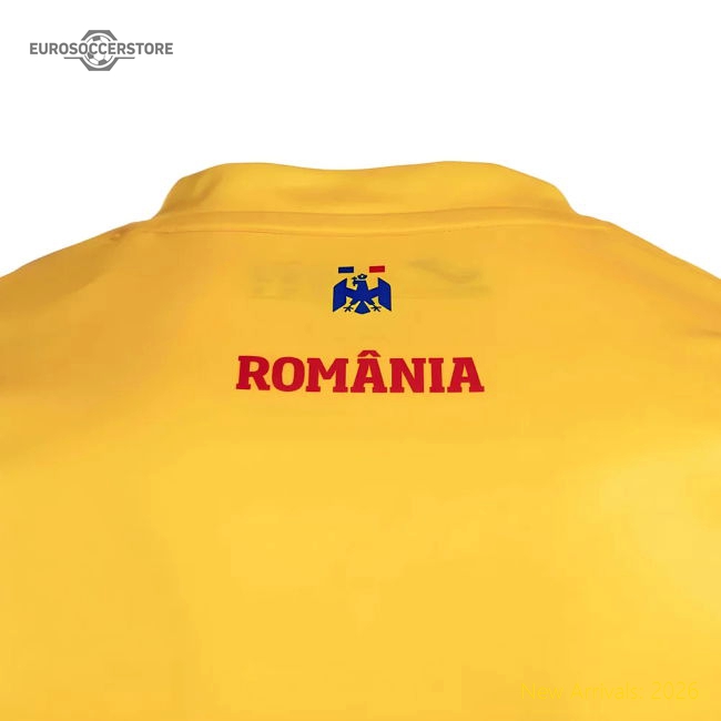 2025-2026 Romania Home Replica Shirt (Kids)-Football Jersey Hub