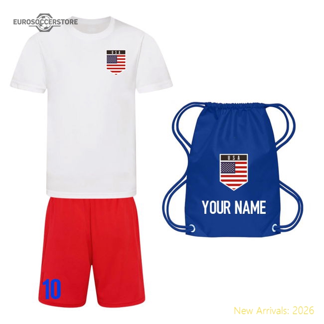Personalised USA Training Kit Package-Football Jersey Hub