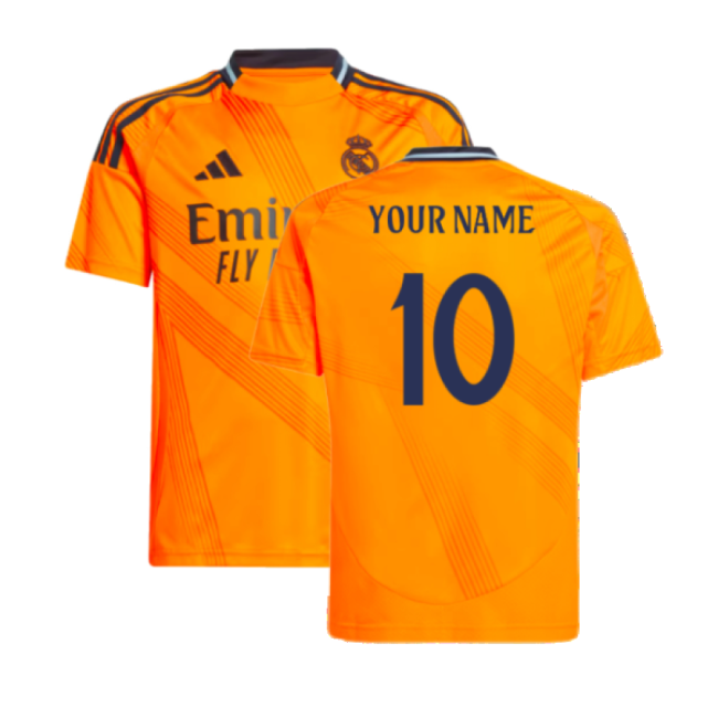 2024-2025 Real Madrid Away Shirt (Kids) (Your Name)-Football Jersey Hub