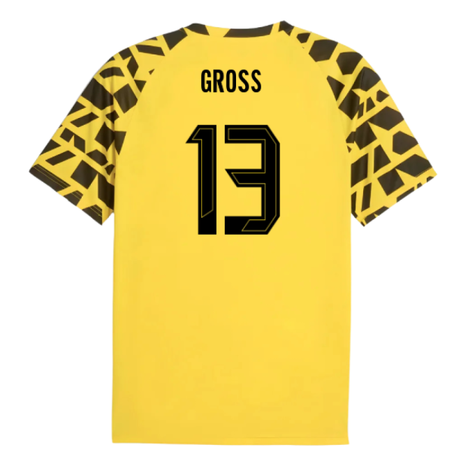 2025-2026 Borussia Dortmund Warm Up Jersey (Yellow) (Gross 13)-Football Jersey Hub
