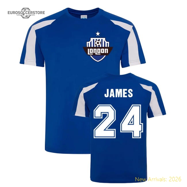 Reece James Sport Training Jersey (Blue)-Football Jersey Hub