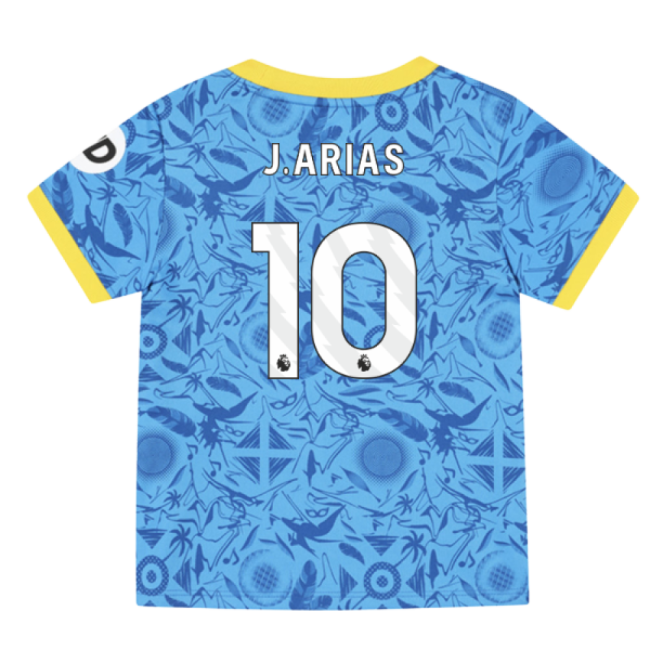 2025-2026 Wolves Third Infant Kit (J.Arias 10)-Football Jersey Hub