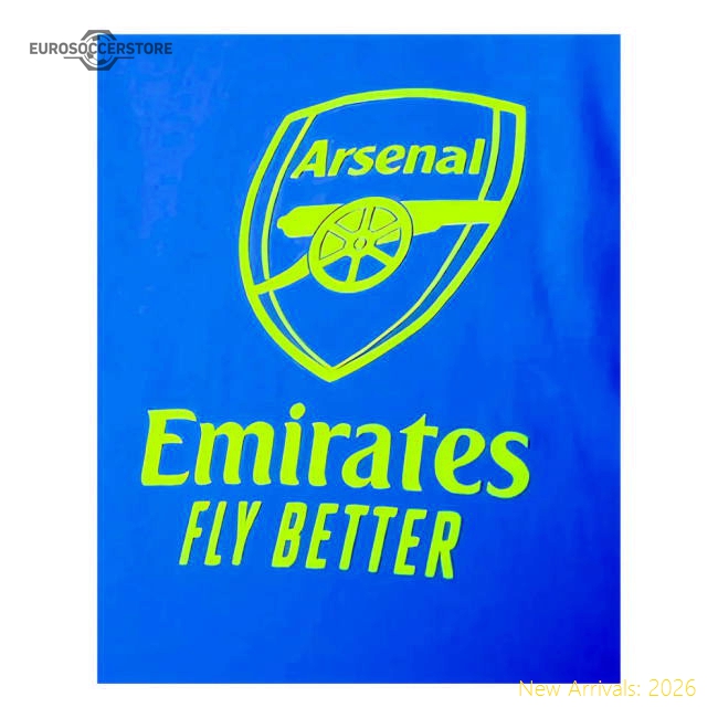 2023-2024 Arsenal Presentation Jacket (Pulse Blue)-Football Jersey Hub