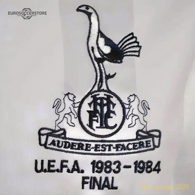 Tottenham Hotspur 1984 UEFA Cup Final Retro Football Shirt-Football Jersey Hub