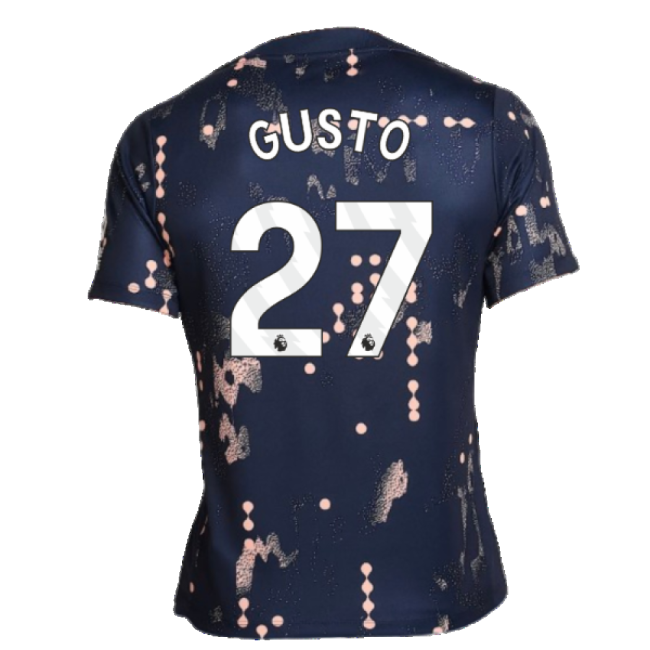 2024-2025 Chelsea Academy Pro Pre-Match Shirt (Obsidian) (Gusto 27)-Football Jersey Hub