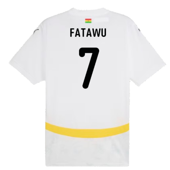 2024-2025 Ghana Home Shirt (Fatawu 7)-Football Jersey Hub