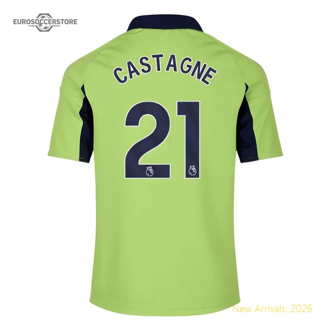 2025-2026 Fulham Away Shirt - Kids (Castagne 21)-Football Jersey Hub