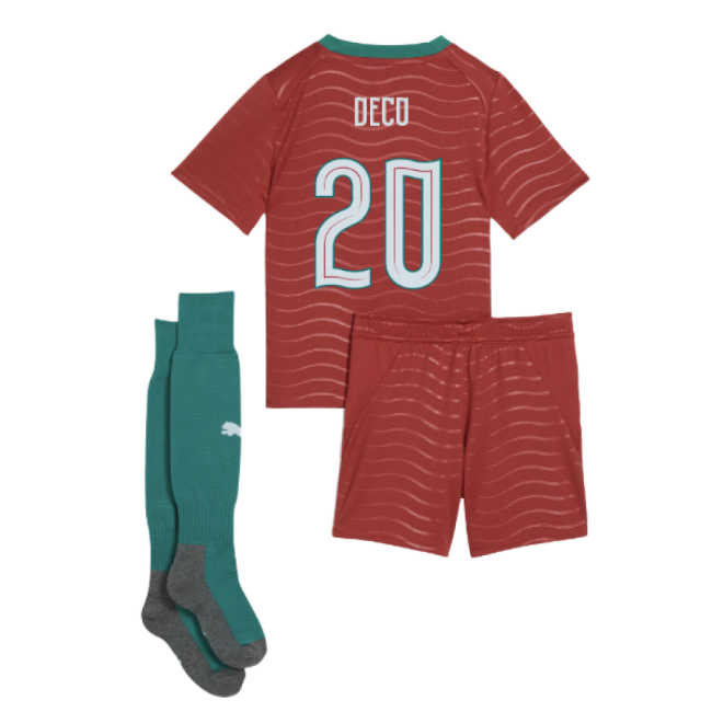2026-2027 Portugal Home Mini Kit (Deco 20)-Football Jersey Hub