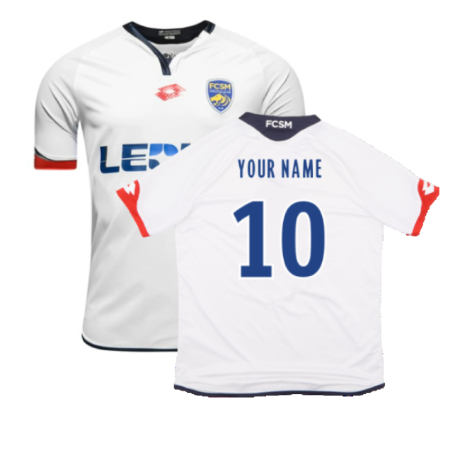 Sochaux 2016-17 Away Shirt (L) (Your Name 10) (Excellent)-Football Jersey Hub
