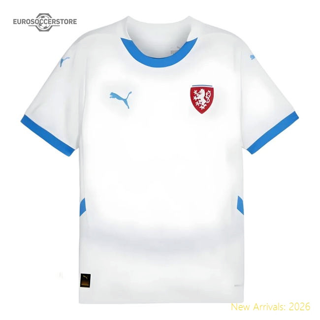 2024-2025 Czech Republic Away Shirt-Football Jersey Hub