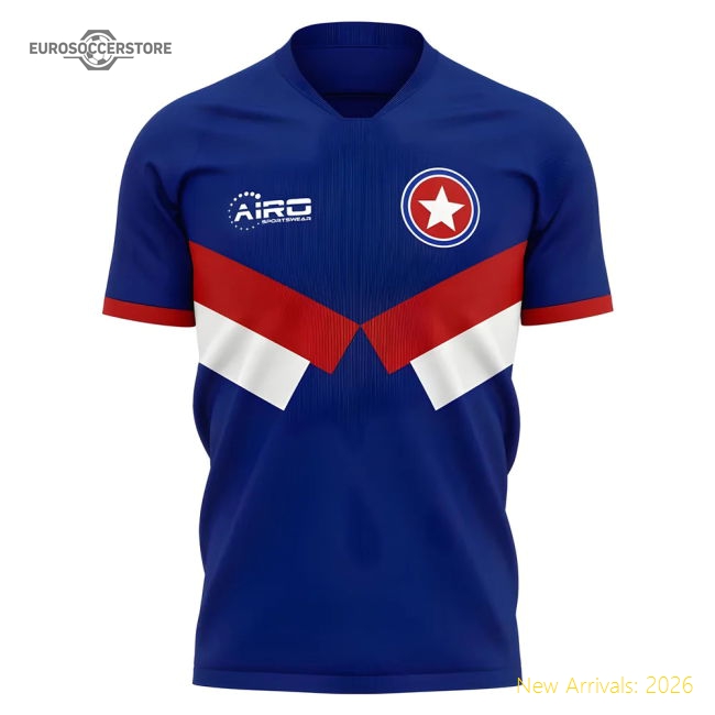 2025-2026 American Allstars Home Concept Football Shirt-Football Jersey Hub