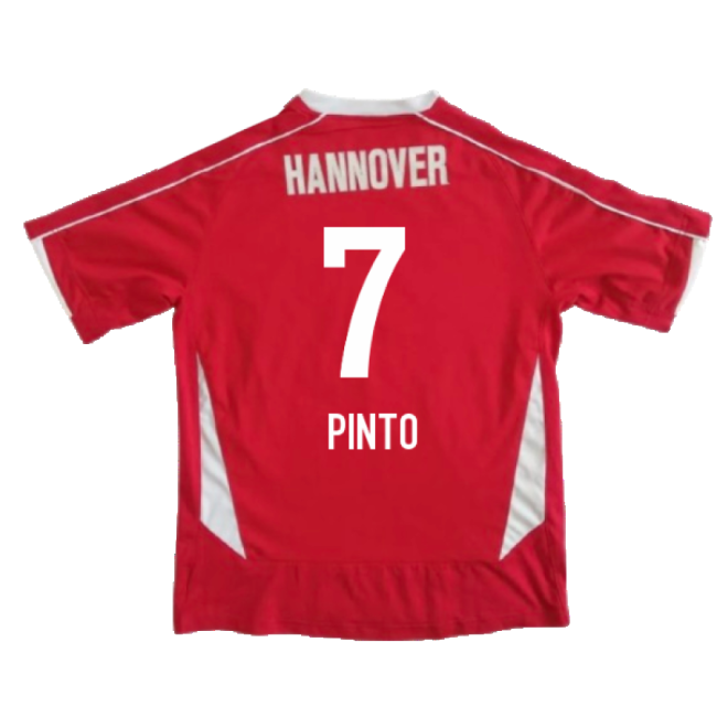 Hannover 2008-09 Home Shirt ((Excellent) M) (Pinto 7)-Football Jersey Hub