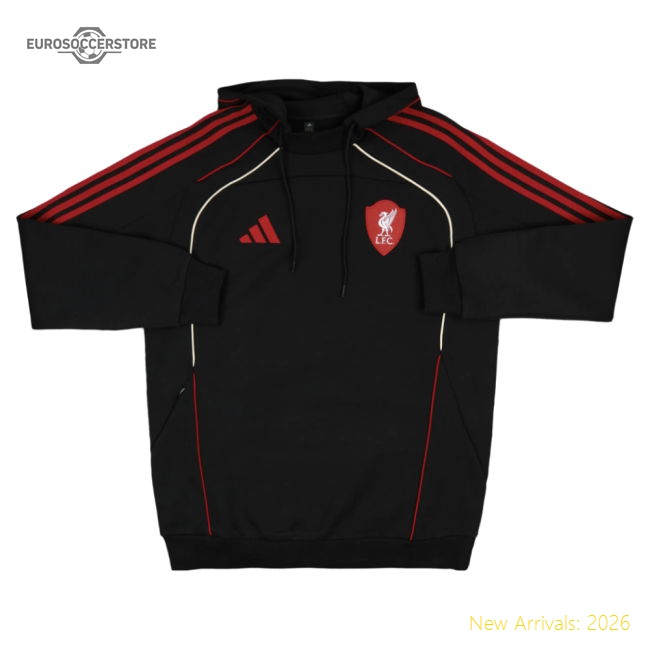 2025-2026 Liverpool Urban Purist Doubleknit Hoody (Black)-Football Jersey Hub