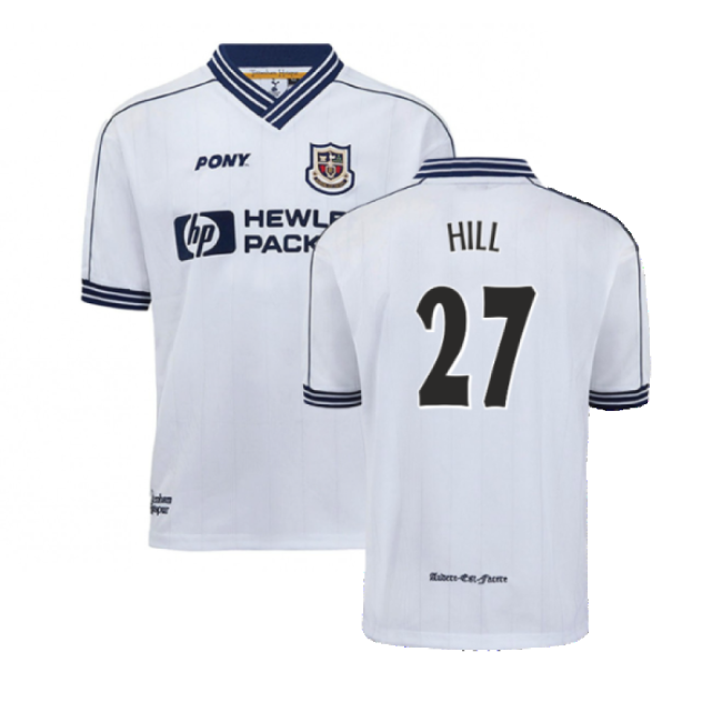 1997-1999 Tottenham Home Pony Retro Shirt (Hill 27)-Football Jersey Hub