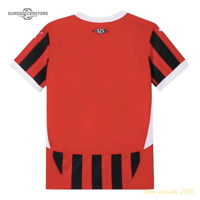 2024-2025 AC Milan Home Shirt (Kids)-Football Jersey Hub