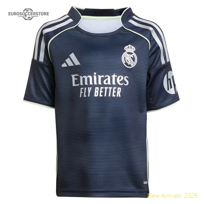 2025-2026 Real Madrid Away Mini Kit (Benzema 9)-Football Jersey Hub