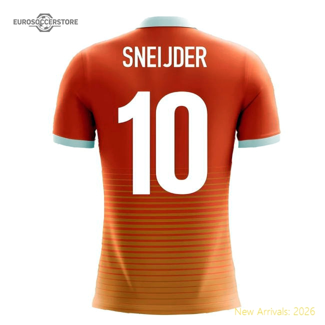 2025-2026 Holland Airo Concept Home Shirt (Sneijder 10)-Football Jersey Hub