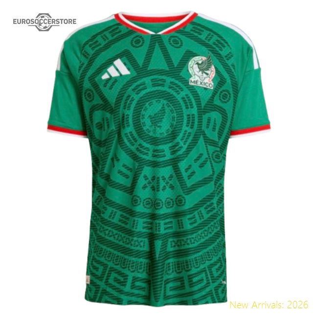 2026-2027 Mexico Authentic Home Shirt-Football Jersey Hub