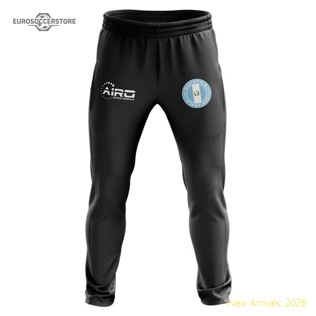 Guatemala Concept Football Training Pants (Black)-Football Jersey Hub