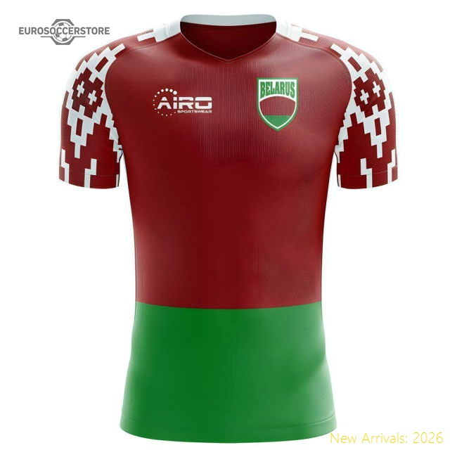 2025-2026 Belarus Home Concept Football Shirt - Womens-Football Jersey Hub