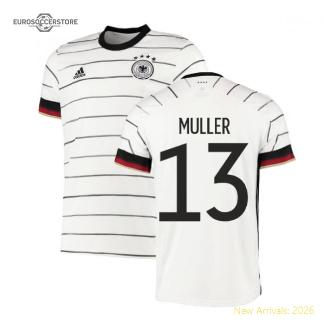 2020-2021 Germany Home Adidas Football Shirt (MULLER 13)-Football Jersey Hub