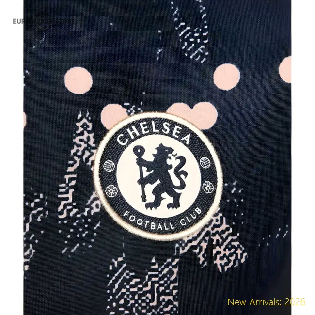 2024-2025 Chelsea Academy Pro Pre-Match Shirt (Obsidian)-Football Jersey Hub