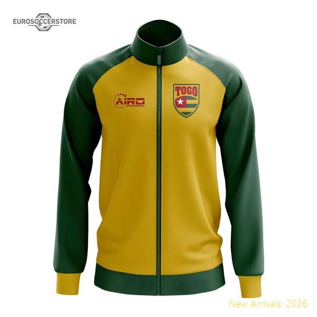 Togo Concept Football Track Jacket (Yellow)-Football Jersey Hub