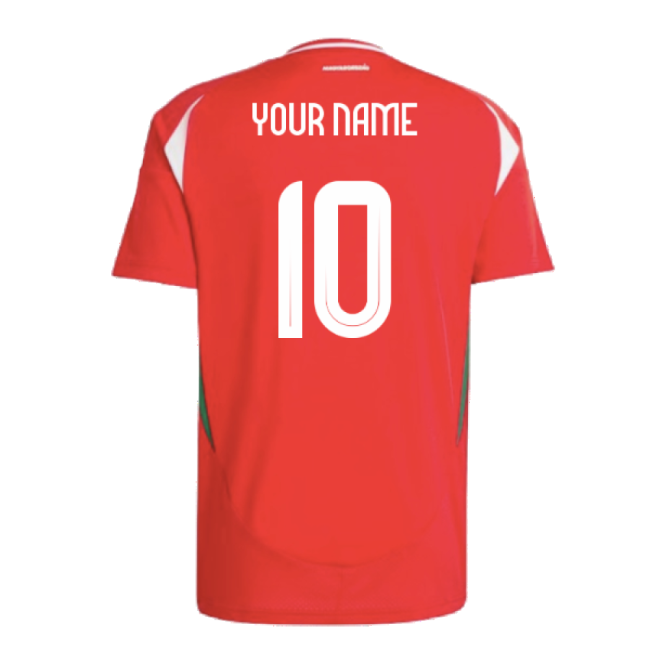 2024-2025 Hungary Home Shirt (Your Name)-Football Jersey Hub