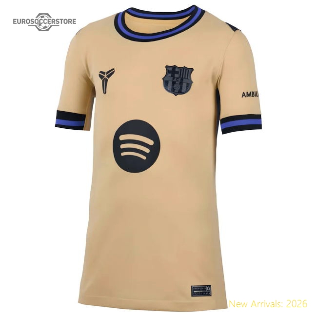 2025-2026 Barcelona Away Shirt (Kids)-Football Jersey Hub