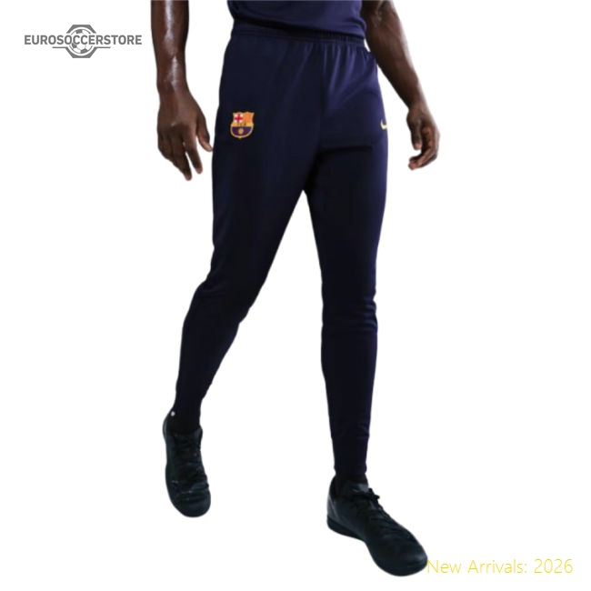2025-2026 Barcelona Strike Dri-FIT Track Pants (Purple)-Football Jersey Hub