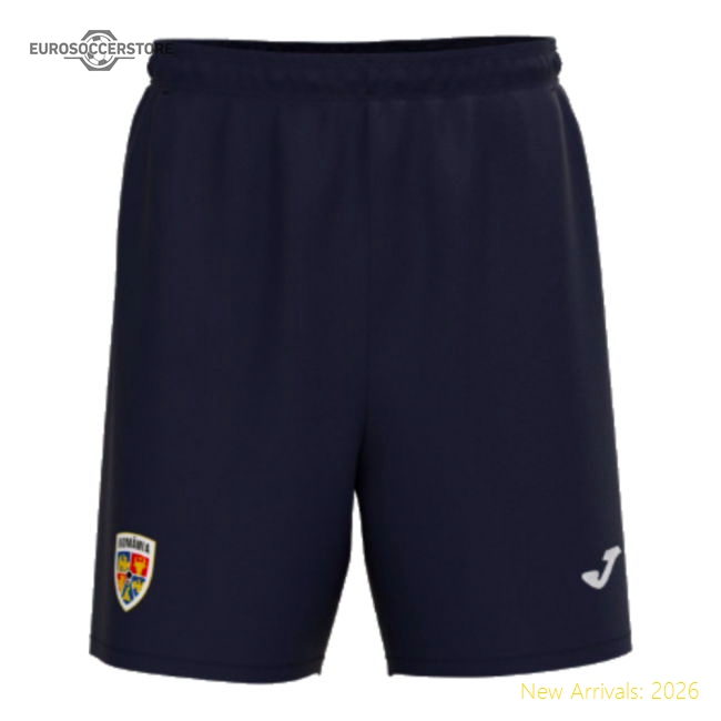2024-2025 Romania Training Shorts (Navy)-Football Jersey Hub